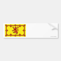 Scotland Lion Flag Bumper Sticker