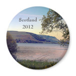 Scotland Loch with Tree Scene magnets