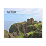 Scotland Postcard with Beautiful Castle
