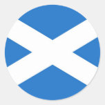 Scotland Round Sticker