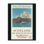 Scotland Travel Poster Post Cards