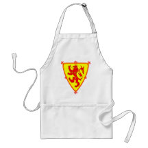 Scotland's Lion Rampant Aprons