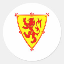 Scotland's Lion Rampant Stickers