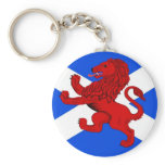 Scotland's Rampant lion Key Chains