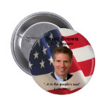 Scott Brown Button (t shirt pin magnets)