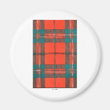 SCOTT FAMILY TARTAN MAGNETS