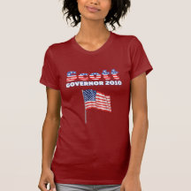 Scott Patriotic American Flag 2010 Elections Tshirt