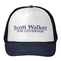 Scott Walker for Governor Mesh Hat