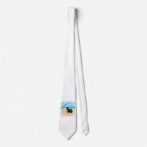 Scottie at the Beach with Seagull