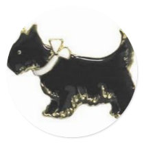 Scottie Dog Stickers