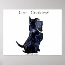 Scottie - Got Cookies? Poster