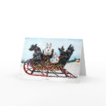 Scottie Sleigh Ride cards