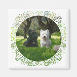 Scottish and West Highland Terriers Greenwood Magnets