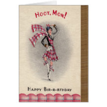 Scottish Birthday Card