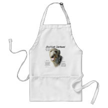 Scottish Deerhound History Design Apron