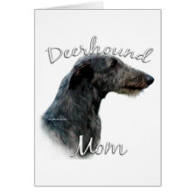 Scottish Deerhound Mum 2 Greeting Cards