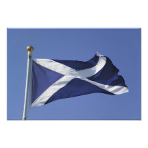 Scottish Flag Photographic Print