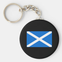 Scottish Flag T-shirts and Gifts Keychain