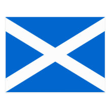 Scottish Flag T-shirts and Gifts Post Cards