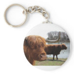 Scottish Highland Cattle ~ keychain