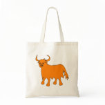Scottish Highland Cow tote bag image
