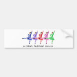 Scottish Highland Dance Line Bumper Sticker