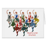 Scottish Highland Dancers Cards