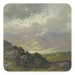 Scottish Landscape Square Sticker