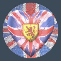 Scottish Lion stickers