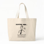 Scottish Men Are Best Canvas Bag