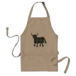 Scottish Tartan Cow Design aprons