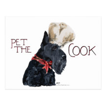 Scottish Terrier Chef Post Cards