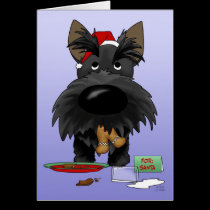 Scottish Terrier Christmas cards