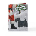 Scottish Terrier Christmas Gifts Cards