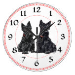 Scottish Terrier Clock