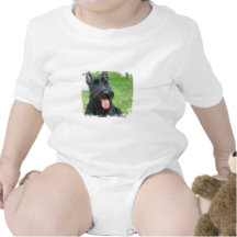 Scottish Terrier Dog Baby Shirt