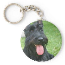Scottish Terrier Dog Keychain