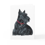 Scottish Terrier Greeting Card