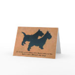 Scottish Terrier Greeting Card