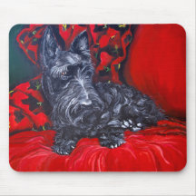 Scottish Terrier Haggis Mouse Pad