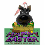 Scottish Terrier Happy Easter Sculpture photo sculptures