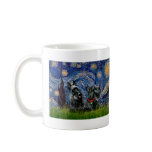 Scottish Terrier (two blk) - Starry Night mugs