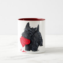 Scottish Terrier Valentine Coffee Mug