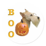Scottish Terrier (wheaten) Boo Stickers