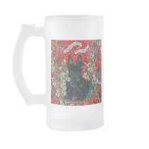 Scottish Terrier Xmas Coffee Mugs