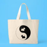 Scottish Terrier Yin Yang Tote Bag