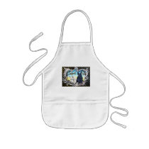Scottish Terriers and Frog Apron