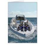 Scottish Terriers on the Boat Greeting Cards