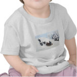 Scottish Terriers Sledding Tshirt