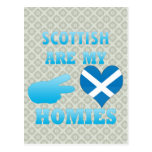 scottishs are my Homies Post Card